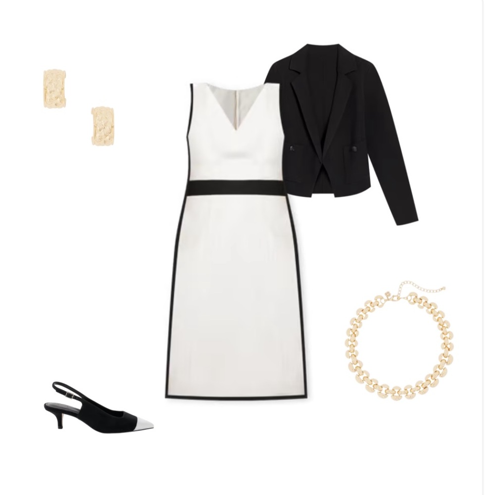 WHBM Sleeveless Dress
